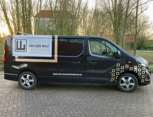 Autoreclame voor Van Der Wilt Veenendaal