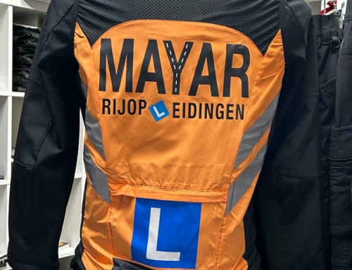 Veilige kleding Motorrijles bedrukken