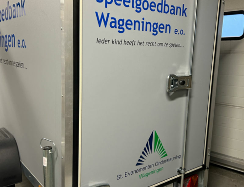 Aanhanger voor Speelgoedbank Wageningen