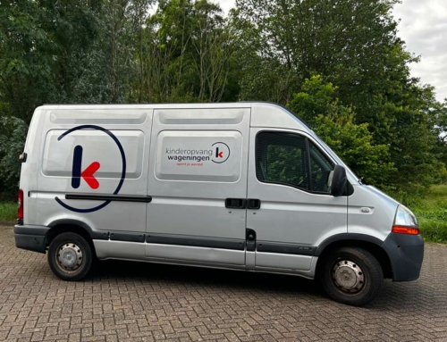 Autobelettering voor Kinderopvang Wageningen